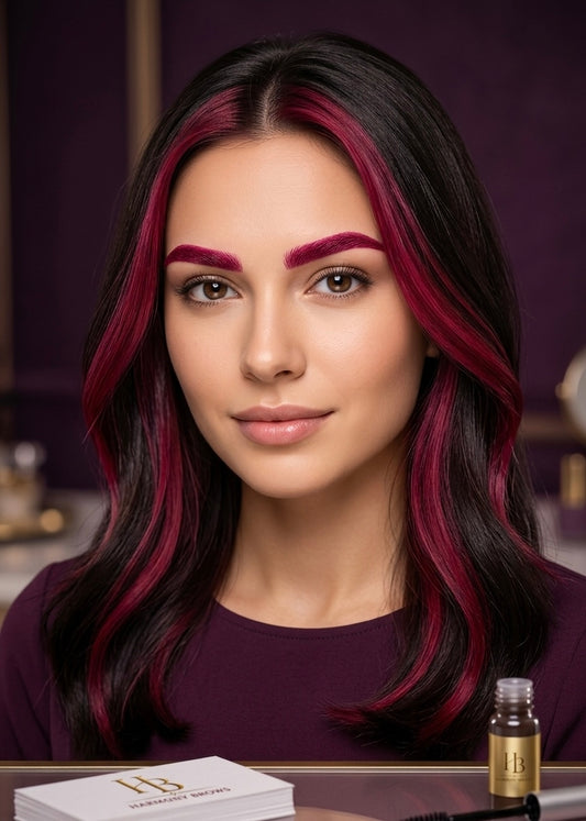 HARMONY BROWS-#FrenchRed