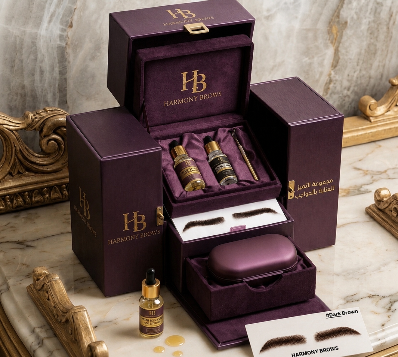 HARMONY BROWS-Dark Brown